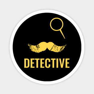 Detective Yellow Magnet